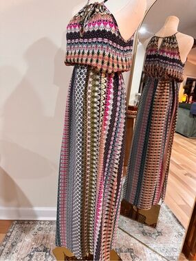 soprano printed maxi dress